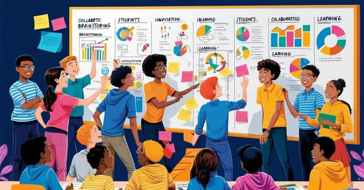 Imagem destacada. Esta imagem encapsula a ideia central do artigo sobre planos de aprendizado personalizados e a colaboração ativa, destacando a inovação nos modelos educacionais.