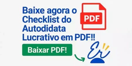 Banner baixar checklist para autodidata.